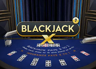 Blackjack X 7 - Azure - RICHES138