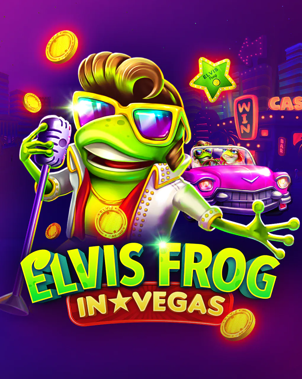 Bgaming : Elvis Frog In Vegas - RICHES138