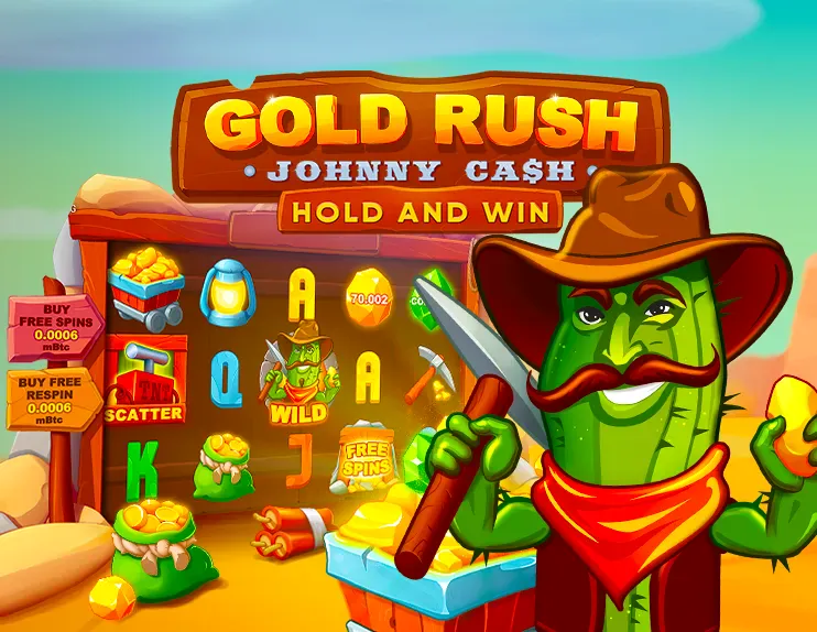 Bgaming : Gold Rush with Johnny Cash - RICHES138